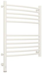 Полотенцесушитель электрический Сунержа Богема 3.0 L выгнутая 50x60, белый матовый