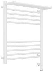 Полотенцесушитель электрический Сунержа Богема 3.0 R с полкой 50x60, белый матовый