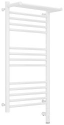 Полотенцесушитель электрический Сунержа Богема 3.0 R с полкой 40x80, белый