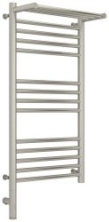 Полотенцесушитель электрический Сунержа Богема 3.0 L с полкой 40x80, сатин