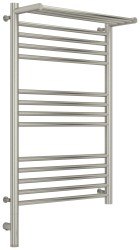 Полотенцесушитель электрический Сунержа Богема 3.0 L с полкой 50x80, сатин