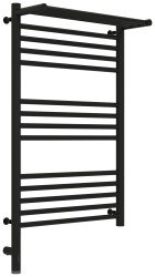 Полотенцесушитель электрический Сунержа Богема 3.0 L с полкой 50x80, черный матовый