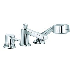 Смеситель для ванны Kludi Zenta 384460575, хром