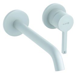 Смеситель для раковины Kludi Nova Fonte Pura 202455315 встраиваемый, белый матовый