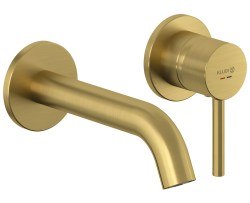 Смеситель для раковины Kludi Bozz 38244N076 встраиваемый, золото