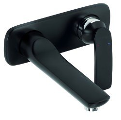 Смеситель для раковины Kludi Balance 522468775 встраиваемый, черный матовый