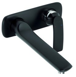 Смеситель для раковины Kludi Balance 522478775 встраиваемый, черный матовый