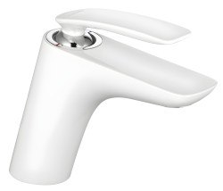 Смеситель для раковины Kludi Balance 520269175, белый матовый