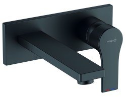 Смеситель для раковины Kludi Zenta SL 482473965 встраиваемый, черный матовый