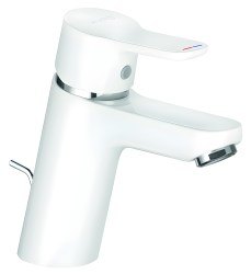 Смеситель для раковины Kludi Pure&Easy 373829165, белый матовый