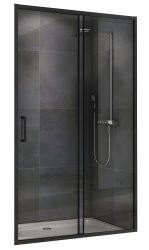 Душевая дверь Abber Schwarzer Diamant AG30120B5 120x190, профиль черный