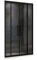 Душевая дверь Abber Schwarzer Diamant AG33150BH 150x195, профиль черный