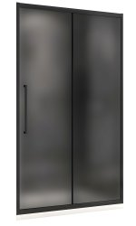 Душевая дверь Abber Schwarzer Diamant AG30160BMH 160x195, профиль черный