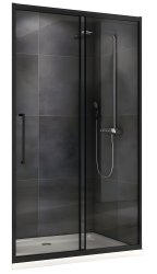 Душевая дверь Abber Schwarzer Diamant AG30180BH 180x195, профиль черный