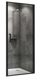 Душевая дверь Abber Sonnenstrand AG04100B 100x195, профиль черный