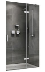 Душевая дверь Abber Zart AG08120 120x195, профиль хром