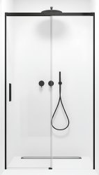 Душевая дверь Radaway Idea Black DWJ 150 R, профиль черный