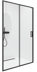 Душевая дверь Timo TD-120/03C-6 120x195, профиль черный