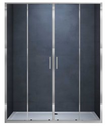 Душевая дверь Vincea Alpha VDS-3AL2160CL 160x190, профиль хром