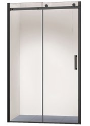 Душевая дверь Vincea Como VPS-1C130CLB 130x195, профиль черный