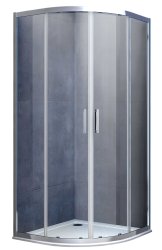Душевой уголок Vincea Alpha VSQ-3AL900CL 90x90, профиль хром