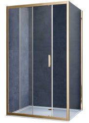 Душевой уголок Vincea Alpha VSR-3AL9012CLG 120x90, профиль брашированное золото