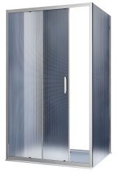 Душевой уголок Vincea Alpha VSR-3AL8014MT 140x80, профиль хром