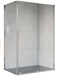 Душевой уголок Vincea Arno VSR-1A8014CL 140x80, профиль хром