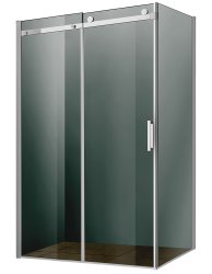 Душевой уголок Vincea Como VSR-1C9012CG 120x90, профиль хром