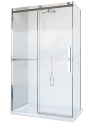 Душевой уголок Vincea Como Soft VSR-1CS1014CL 140x100, профиль хром