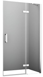 Душевая дверь Wasserkraft Aller White 10H05RW 120x200, профиль хром