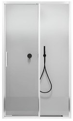 Душевая дверь Wasserkraft Lopau 32S05R 120x200, профиль хром