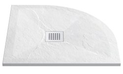 Душевой поддон Vincea VST-4SQ9012W-L 120x90 из искусственного камня, матовый белый