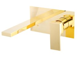 Встраиваемый смеситель для раковины Migliore Kvant Gold 25396, золото