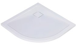 Душевой поддон WasserKraft Dinkel 58T01 90x90 из искусственного камня, белый