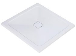 Душевой поддон WasserKraft Dinkel 58T03 90x90 из искусственного камня, белый