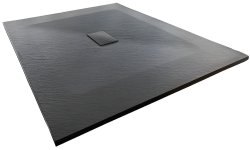 Душевой поддон WasserKraft Elbe 74T10 120x100 стеклопластик, черный