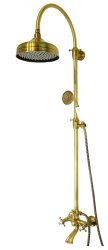 Душевая система Migliore Prestige 32792 с изливом, бронза