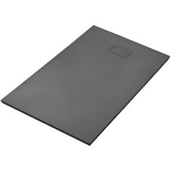 Душевой поддон WasserKraft Elbe 74T36 140x90 стеклопластик, черный