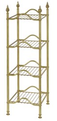 Полка напольная Migliore Mirella 26360, бронза