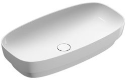 Раковина накладная Catalano Alvea 0624750001 75x40, белая