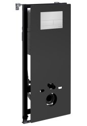 Инсталляция для унитаза Wasserkraft Abens 20TLT.010.ME.BL.WH04 с кнопкой