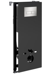 Инсталляция для унитаза Wasserkraft Abens 20TLT.010.ME.BL.BN03 с кнопкой