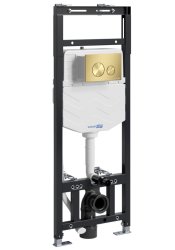 Инсталляция для унитаза Wasserkraft Alme 15TLT.010.ME.MG02 с кнопкой