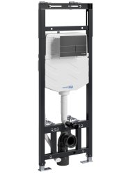 Инсталляция для унитаза Wasserkraft Alme 15TLT.010.ME.MB04 с кнопкой