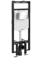 Инсталляция для унитаза Wasserkraft Dinkel 58TLT.010.ME.BN04 с кнопкой