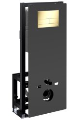 Инсталляция для унитаза Wasserkraft Glan 66TLT.010.ME.BL.PG04 с кнопкой