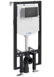 Инсталляция для унитаза Wasserkraft Vils 56TLT.010.ME.MB03 с кнопкой