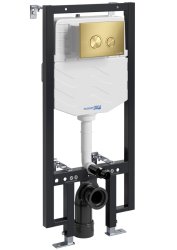 Инсталляция для унитаза Wasserkraft Vils 56TLT.010.ME.MG01 с кнопкой