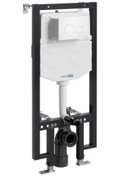 Инсталляция для унитаза Wasserkraft Vils 56TLT.010.ME.WH02 с кнопкой